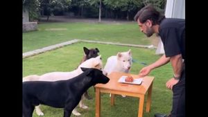 మనషులకు దూరంగా.. వెరైటీగా ధోనీ బర్త్ డే పార్టీ! (వీడియో)