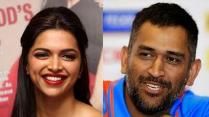 దీపిక కోసం హెయిర్‌స్టైల్ మార్చిన ధోనీ!