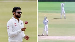 IND vs WI: జడేజా చేసిన ఆ పనితో ఇన్‌స్టాలో నవ్వులే నవ్వుల్! (వీడియో)