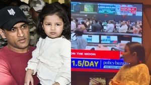 MS Dhoni: చంద్రయాన్ సక్సెస్ చూసి ఎగిరి గంతులేసిన ధోనీ కుమార్తె!