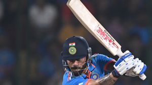 World Cup 2023: శతక్కొట్టిన రోహిత్.. అఫ్గాన్‌పై భారత్ ఘన విజయం!