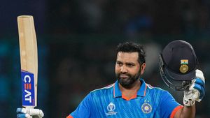 World Cup 2023: చరిత్ర సృష్టించిన రోహిత్ శర్మ.. సెంచరీతో దిగ్గజాల రికార్డులన్నీ బద్దల్!