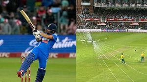 IND vs SA: రింకూ సింగ్ భారీ సిక్సర్.. మీడియా బాక్స్ బద్దలు! (వీడియో)