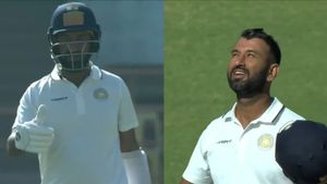 డబుల్ సెంచరీతో చెలరేగిన పుజారా.. టీమిండియాలోకి రీఎంట్రీ! (Video)