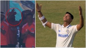 IND vs ENG: జైస్వాల్ విధ్వంసకర సెంచరీ.. ఎగిరి గంతేసిన రోహిత్ (Video)