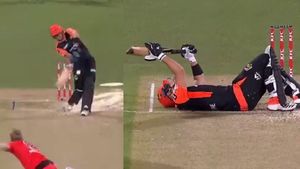 Liam Livingstone: మూడు సార్లు తాకరాని చోట తాకిన బంతి.. తల్లడిల్లిన బ్యాటర్! (వీడియో)