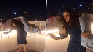 చాహల్‌‌కు చుక్కలు చూపించిన భారత రెజ్లర్! (వీడియో)