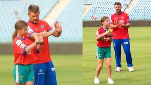 కూతుర్ని క్రికెటర్‌ను చేయలనుకుంటున్నాడా?