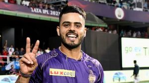 ‘నా మిడిల్ ఫింగర్‌ను చూపించలేను సర్’.. హర్షా భోగ్లేకు నితీష్ రాణా అదిరిపోయే పంచ్! (వీడియో)