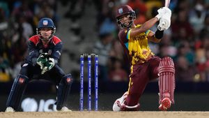 T20WC: అమెరికాపై వెస్టిండీస్ ఊచకోత..! (Match Highlights Video)