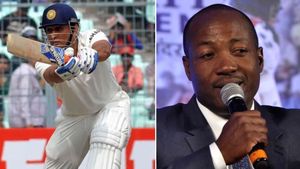 మైదానం నుంచి వెళ్లిపో: ధోనీతో ఆవేశంగా లారా (Video)