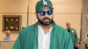 తెలుగులో మాట్లాడిన రోహిత్ శర్మ(వీడియో)