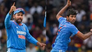 IND vs SL: ఒరెయ్ సుందరం.. నావైపు చూస్తావేంట్రా?- రోహిత్ సీరియస్ (Video)