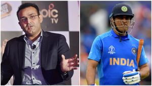 దిగ్గజాలను బహిరంగంగా విమర్శించిన ధోనీ.. సెహ్వాగ్ స్ట్రాంగ్ కౌంటర్!
