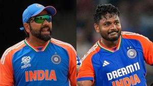 SA vs IND: సంజు శాంసన్ నయా చరిత్ర.. రోహిత్ ఆల్‌టైమ్ రికార్డు సమం!