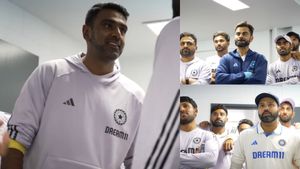 డ్రెస్సింగ్ రూమ్‌లో అశ్విన్ చివరి ప్రసంగం.. కన్నీళ్లు పెట్టుకున్న కోహ్లీ, సిరాజ్! (వీడియో)