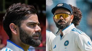 మాకేమో ఔట్ ఇచ్చారు.. ఇప్పుడేమో నాటౌటా?- అంపైర్‌తో కోహ్లి వాగ్వాదం(Video)