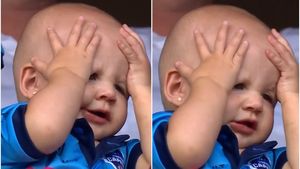 'ప్చ్.. నా టీమ్ ఓడిపోయిందే' - చిన్నారి రియాక్షన్ వైరల్