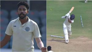 Siraj RanjiTrophy: 18 ఓవర్లు, 7 మెయిడెన్లు.. సిరాజసం చూపించాడా?