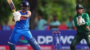 కొనసాగుతోన్న భారత్ జైత్రయాత్ర.. మళ్లీ అదరగొట్టిన తెలుగమ్మాయి త్రిష