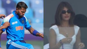 Hardik Pandya: బాబర్ వికెట్ తీయగానే ఆనందంతో గంతులేసిన హార్దిక్ ప్రేయసి!.. ఆమె ఎవరో తెలుసా?