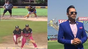 వాహ్ పప్పూ వాహ్.. వాటే బ్యాటింగ్! (వీడియో)