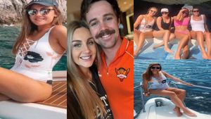 SRH VS RR: బికినీలో సెగలు రేపుతోన్న ట్రావిస్ హెడ్ భార్య! - సంపాదనలోనూ మొగుడు కన్నా ఎక్కువే!