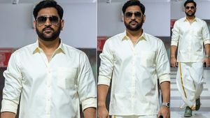 Dhoni New Look: వాహ్..సంప్రదాయ లుక్‌లో తలా - పంచెకట్టులో ఫైనల్ మ్యాచ్‌ సర్‌ప్రైజ్!
