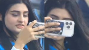 IND vs AUS:ఆ బ్యూటిఫుల్ మిస్టరీ గర్ల్ ఎవరంటే.?