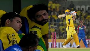 DC vs CSK: ధోనీ, విజయ్ శంకర్ బ్యాటింగ్.. నిద్రపోయిన సీఎస్‌కే ఆటగాళ్లు