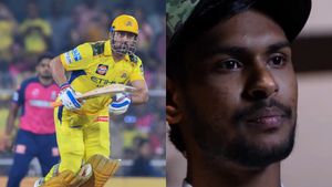 ధోనీనే నా తండ్రి..! : యంగ్ క్రికెటర్