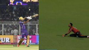 SRH vs KKR: చిరుత వేగంతో పరిగెత్తాడు.. హర్షల్ పటేల్ అద్భుతమైన క్యాచ్(వీడియో)