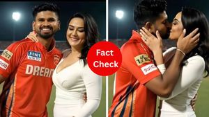 PBKS vs RCB:శ్రేయస్ అయ్యర్‌కు లిప్‌లాక్ ఇచ్చిన ప్రీతీ జింటా!(వీడియో)