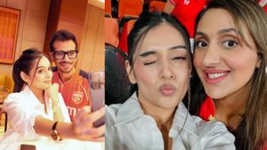 చాహల్ 'గర్ల్‌ఫ్రెండ్' ఆర్జే మహవాష్‌తో ఉన్న ఈ బ్యూటీ ఎవరో తెలుసా?