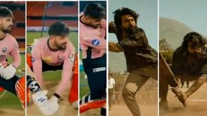 SRH vs DC: ‘పెద్ది’ షాట్ ఆడిన ఢిల్లీ ప్లేయర్.. రామ్ చరణ్ వార్నింగ్!(వీడియో)