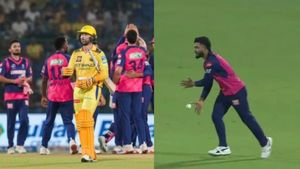 CSK vs RR: రియాన్ పరాగ్ అత్యుత్సాహం.. కాన్వే ఔట్‌పై వివాదం!