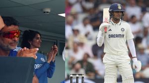 టీమిండియా డ్రెస్సింగ్ రూమ్‌లో ఆ మిస్టరీ గర్ల్ ఎవరు?.. సోషల్ మీడియాలో వైరల్!