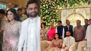 Rinku Singh: ఘనంగా రింకూ సింగ్, ప్రియా సరోజ్ నిశ్చితార్థం(వీడియో)