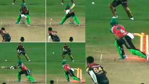క్రికెట్ చరిత్రలోనే అత్యంత విచిత్రమైన ఔట్: లైవ్ మ్యాచ్‌లో షాక్ (వీడియో)