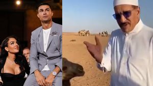 ఒంటెపై ప్రేమ ప్రయాణం: రొనాల్డోకు సౌదీ స్టైల్లో సర్‌ప్రైజ్!