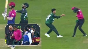 PAK vs UAE: అంపైర్‌కు తీవ్ర గాయం.. బంతితో కొట్టిన పాక్ ఆటగాడు! (వీడియో)