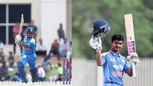 121 బంతుల్లోనే డబుల్ సెంచరీ: చరిత్ర సృష్టించిన అభిజ్ఞాన్ కుందు!