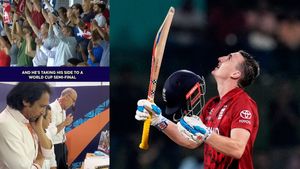 నోటికాడ ముద్ద లాగేసిన బ్రూక్.. కామెంట్రీ బాక్స్‌లో షాకింగ్ సీన్! (వీడియో)