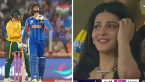 IND vs SA మ్యాచ్‌లో మెరిసిన తెలుగు హీరోయిన్?