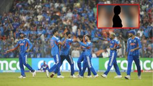 టీ20 వరల్డ్ కప్ సెమీస్‌లో మెరిసిన టాలీవుడ్ హీరోయిన్! (వీడియో)