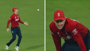 IND vs ENG: వామ్మో ఆ క్యాచ్ పట్టుంటే.. వణుకుపుడుతుందిరా సీనా! (వీడియో)