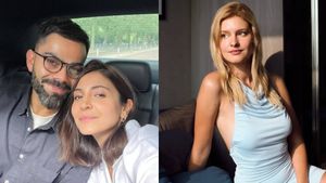 విరాట్ మళ్లీ దొరికేశాడు! అప్పుడు అవనీత్.. ఇప్పుడు జర్మన్ 'సమోసా గర్ల్'!