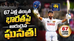 చరిత్ర సృష్టించిన సోనాల్ దినుషా.. 67 ఏళ్ల తర్వాత భారత్‌పై అరుదైన ఘనత!
