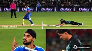 వారెవ్వా అర్ష్‌దీప్ సింగ్.. వాటే స్పాంటేనిటీ! బిత్తరపోయిన బెవాన్ జాకబ్స్!(వీడియో)