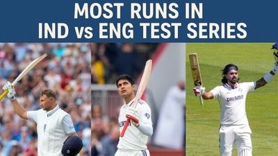 Most Runs in IND vs ENG Series: Shubman Gill, Joe Root occupy Summit Spots -  Top 10 Run Scorers of Anderson-Tendulkar Trophy